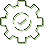 Cog Tick Green