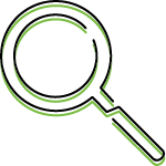 Magnifying Glass Green